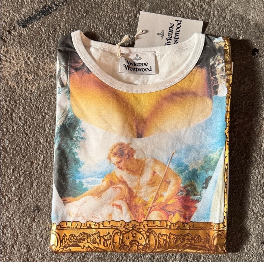 NEW w/tags Vivienne Westwood TSHIRT Trompe L’Oeil Bust LARGE 2021/2022